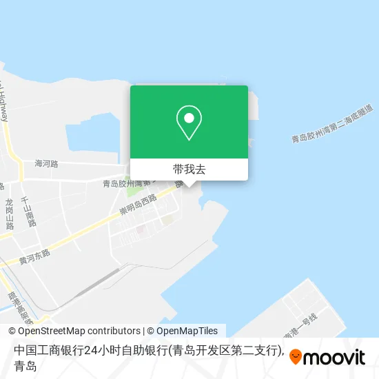 中国工商银行24小时自助银行(青岛开发区第二支行)地图