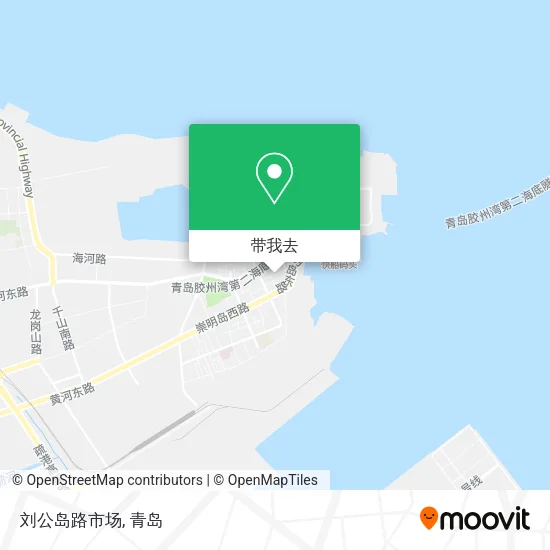 刘公岛路市场地图