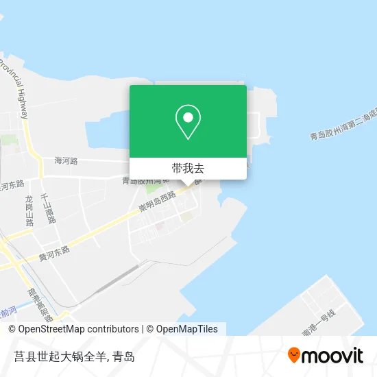 莒县世起大锅全羊地图