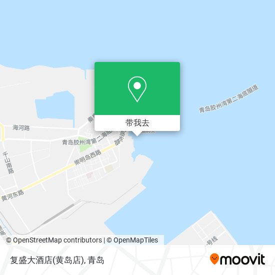 复盛大酒店(黄岛店)地图