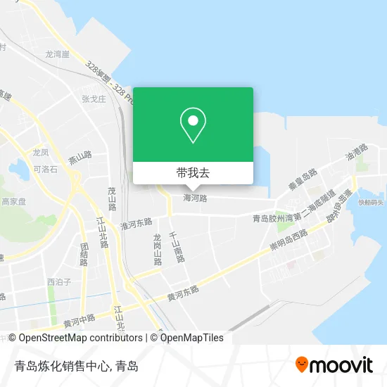 青岛炼化销售中心地图