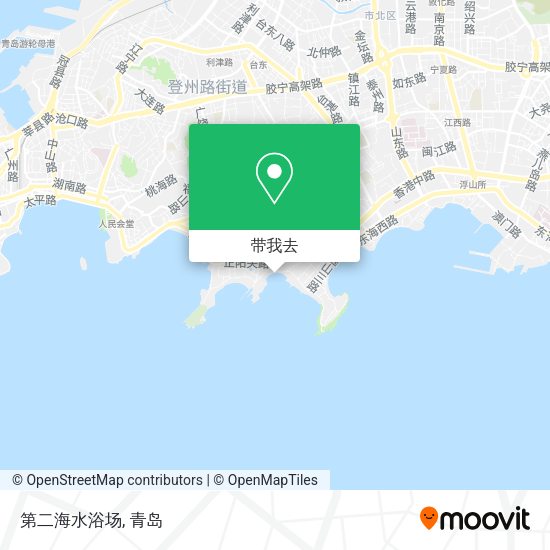 第二海水浴场地图