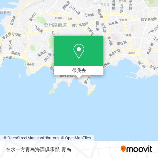 在水一方青岛海滨俱乐部地图