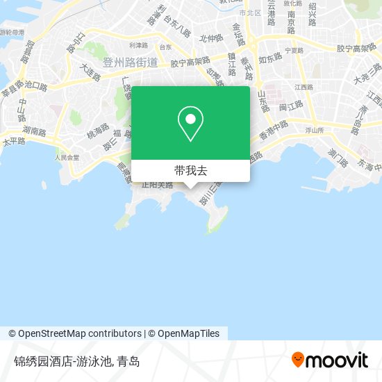 锦绣园酒店-游泳池地图