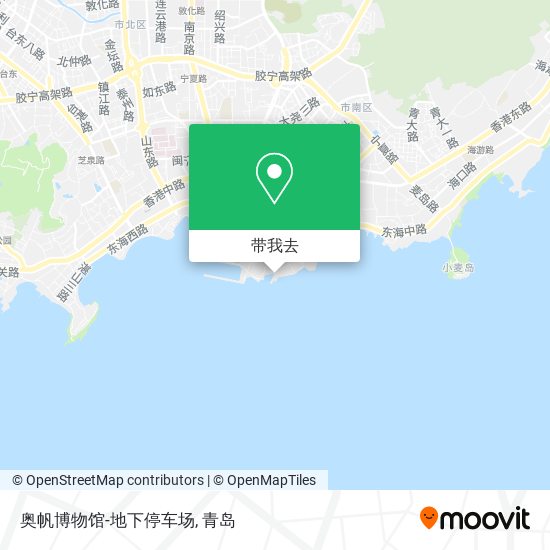 奥帆博物馆-地下停车场地图
