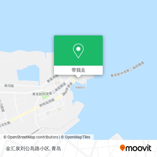 金汇泉刘公岛路小区地图