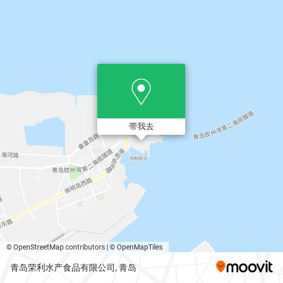青岛荣利水产食品有限公司地图