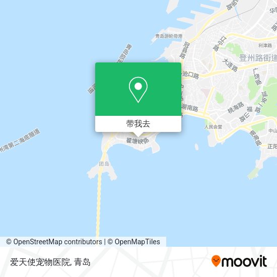 爱天使宠物医院地图