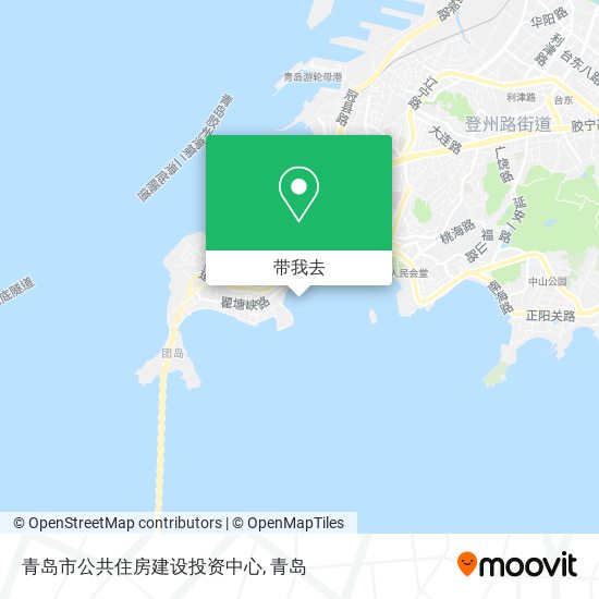 青岛市公共住房建设投资中心地图