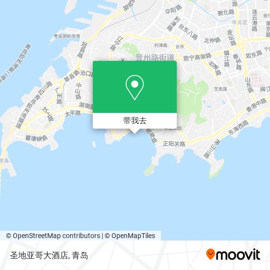 圣地亚哥大酒店地图