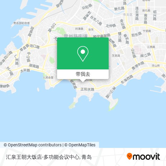 汇泉王朝大饭店-多功能会议中心地图