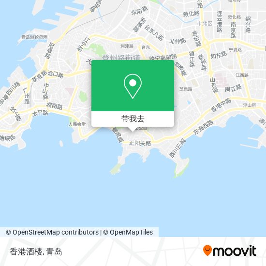 香港酒楼地图