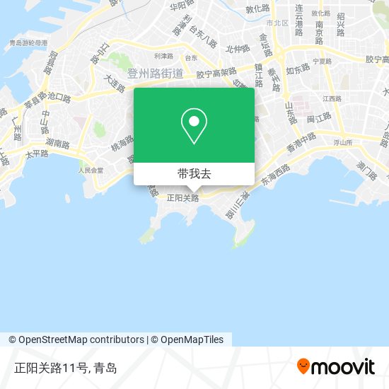 正阳关路11号地图