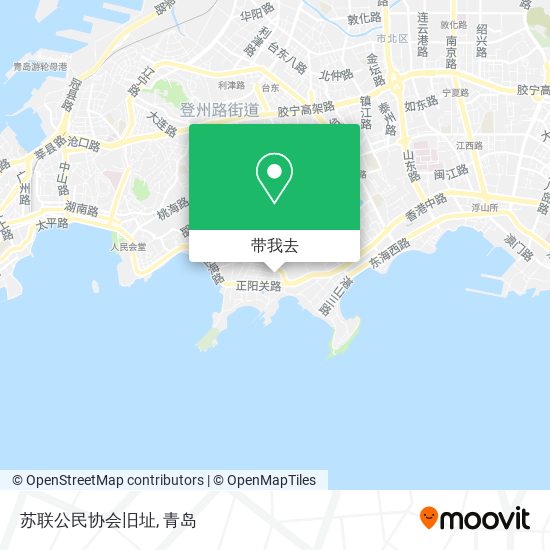 苏联公民协会旧址地图