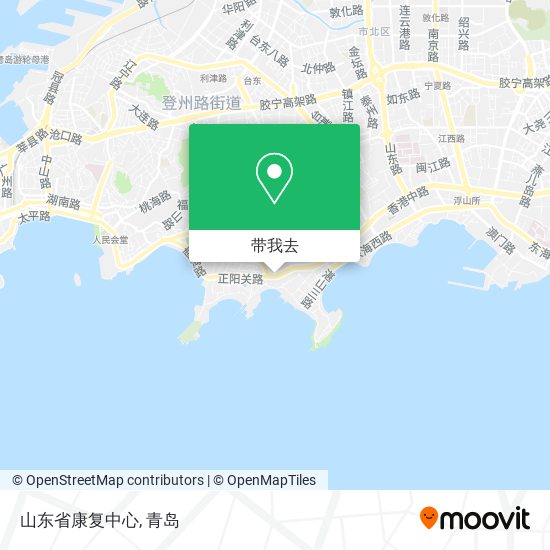 山东省康复中心地图