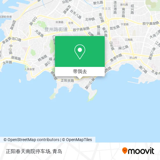正阳春天南院停车场地图
