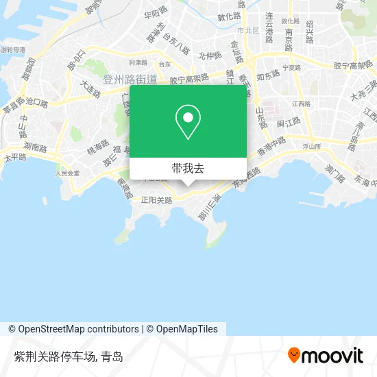 紫荆关路停车场地图