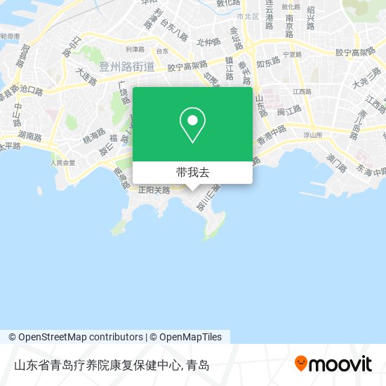 山东省青岛疗养院康复保健中心地图