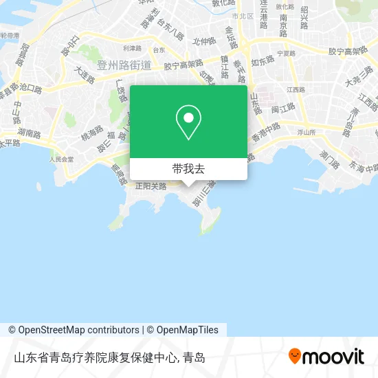 山东省青岛疗养院康复保健中心地图
