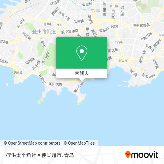 疗供太平角社区便民超市地图