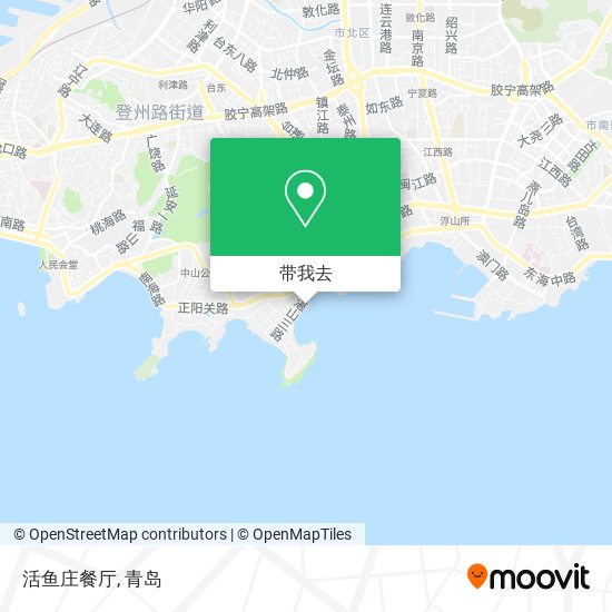 活鱼庄餐厅地图