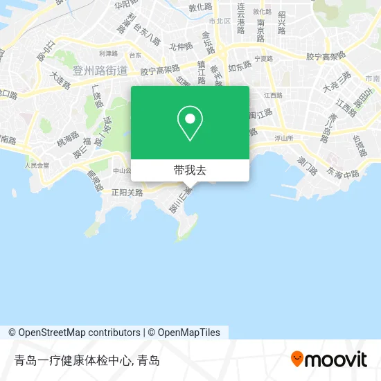 青岛一疗健康体检中心地图