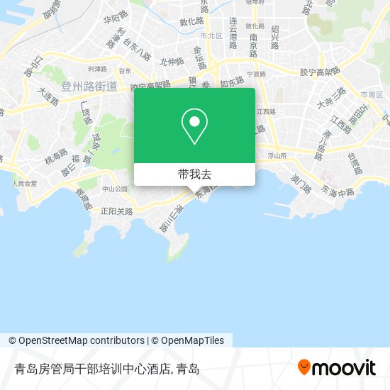 青岛房管局干部培训中心酒店地图