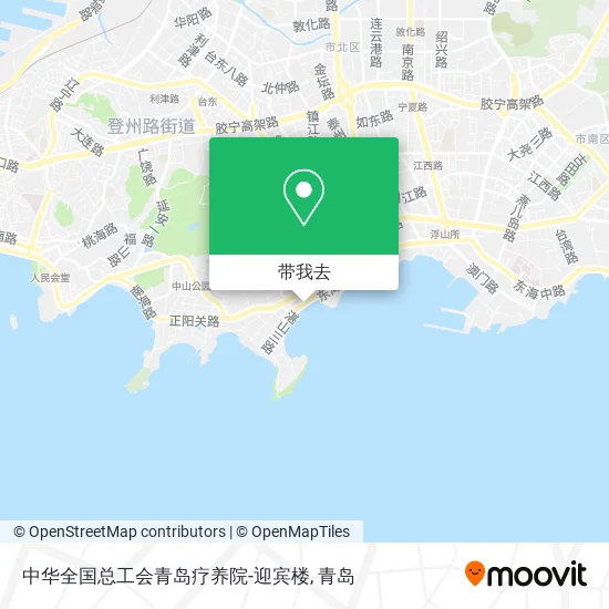 中华全国总工会青岛疗养院-迎宾楼地图