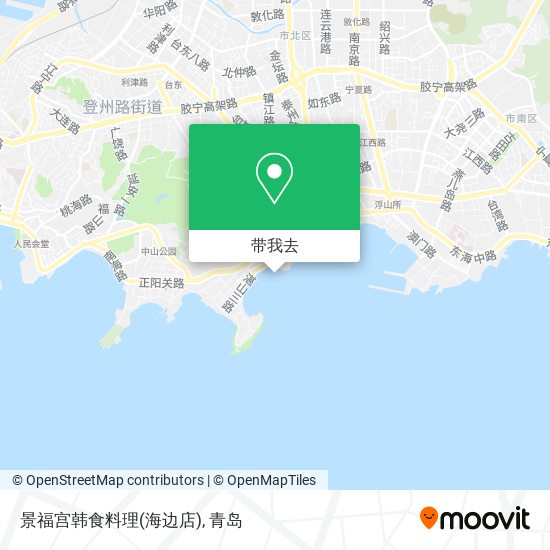 景福宫韩食料理(海边店)地图