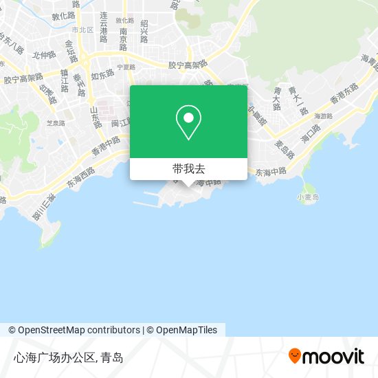 心海广场办公区地图