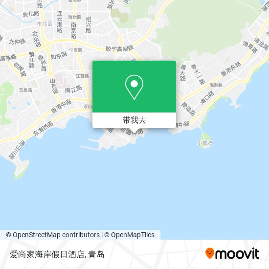 爱尚家海岸假日酒店地图
