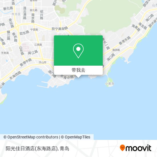 阳光佳日酒店(东海路店)地图