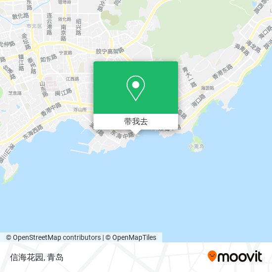 信海花园地图