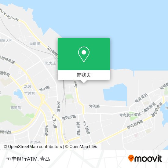 恒丰银行ATM地图