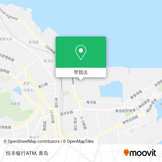 恒丰银行ATM地图