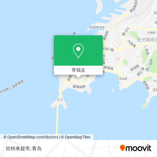 欣特来超市地图