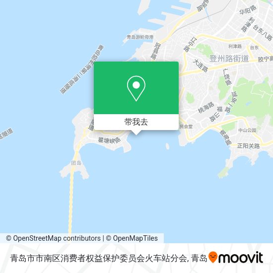 青岛市市南区消费者权益保护委员会火车站分会地图