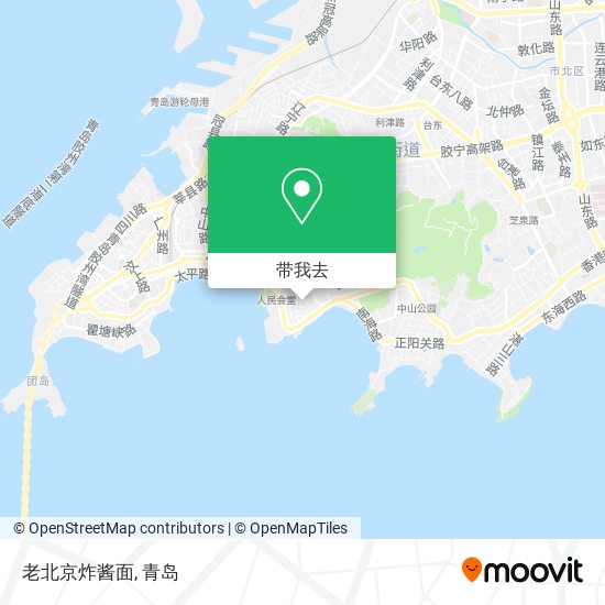 老北京炸酱面地图