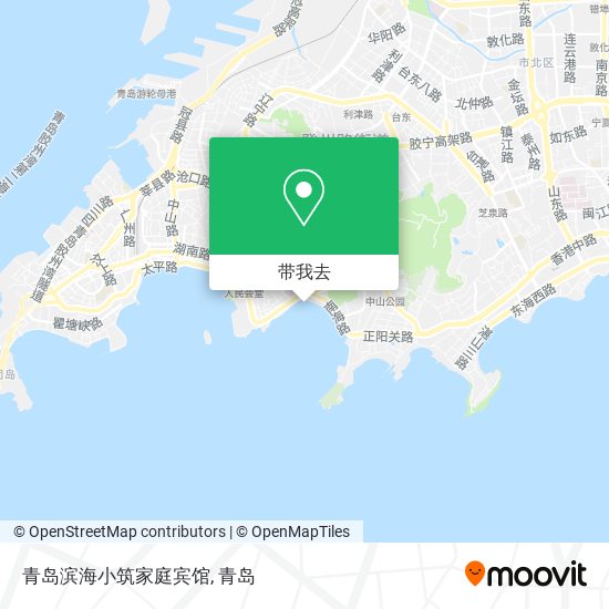 青岛滨海小筑家庭宾馆地图