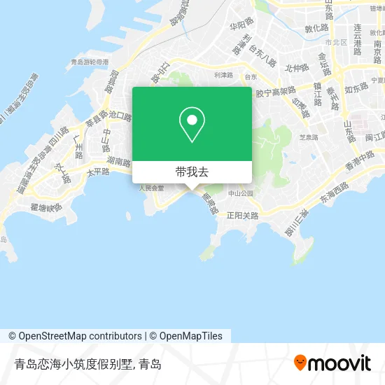 青岛恋海小筑度假别墅地图