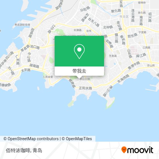 佰特浓咖啡地图