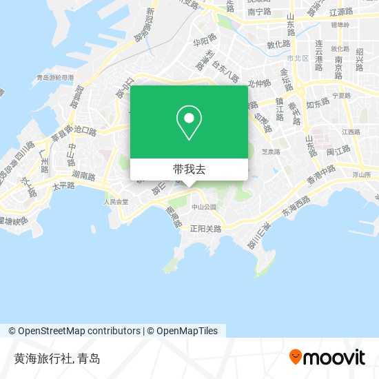 黄海旅行社地图