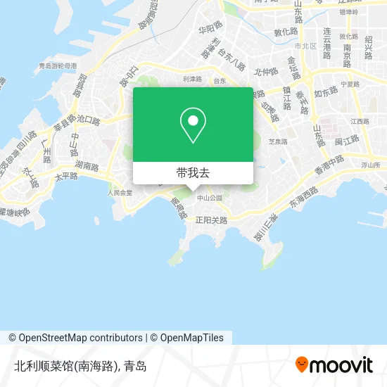 北利顺菜馆(南海路)地图