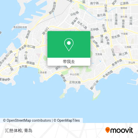 汇慈体检地图