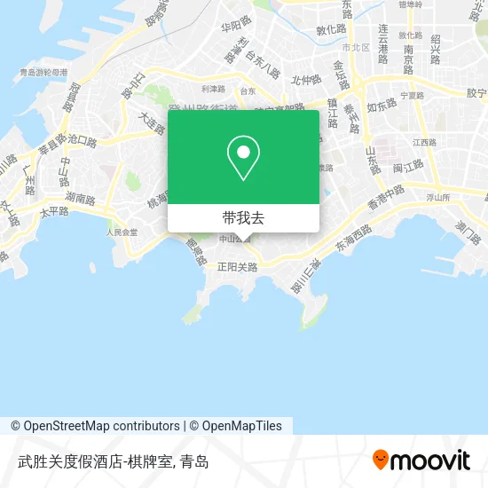 武胜关度假酒店-棋牌室地图