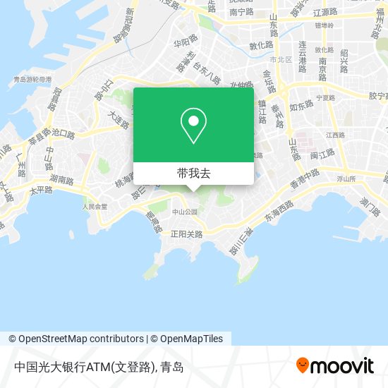 中国光大银行ATM(文登路)地图