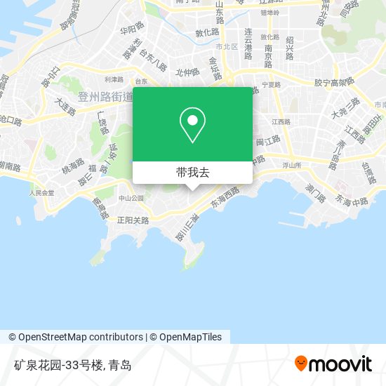 矿泉花园-33号楼地图
