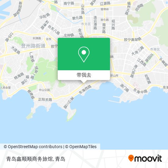 青岛鑫顺顺商务旅馆地图
