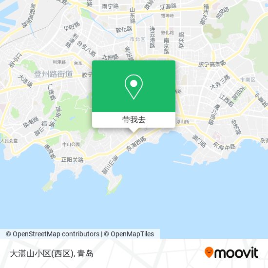 大湛山小区(西区)地图