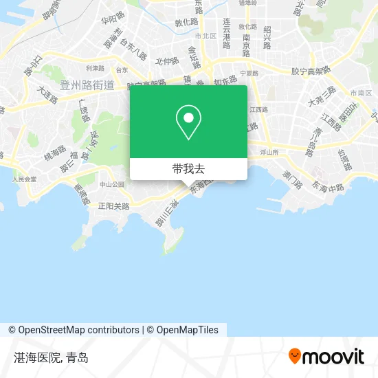 湛海医院地图